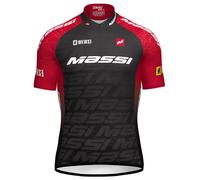 Maglia manica corta MASSI UCI TEAM 2024 grigio/rosso M