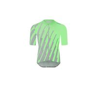 Maglia manica corta pro collar uomo verde grigio