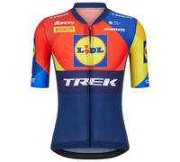 Maglia Lidl-Trek 2025 Team Aero manica corta blu - XXL