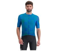 Sportful Rocket Short Sleeve Jersey Blu 2XL Uomo Berry Blue / Blue Radiance