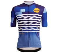 Maglia manica corta SANTINI Paris-Nice 2023 blu