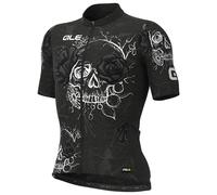 Maglia manica corta Skull nero M