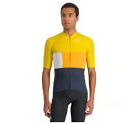 Sportful Snap Short Sleeve Jersey Giallo XL Uomo