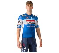 Maglia manica corta SOUDAL QUICK-STEP 2024 blu/bianco 2XL