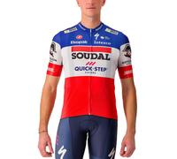 Maglia manica corta SOUDAL QUICK-STEP Campione francese 2023 bianco