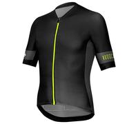 Rh+ Speed Short Sleeve Jersey Nero M Uomo Black / Beluga Black / Acid Lime