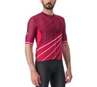 Castelli Speed Strada Short Sleeve Jersey Rosso M Uomo Bordeaux / Persian Red