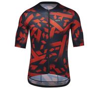 Maglia manica corta Spirit Signal Camo rosso/blu scuro S