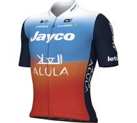 Maglia manica corta TEAM JAYCO-ALULA 2024 arancione/blu XL