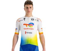 Maglia manica corta TEAM TOTALENERGIES 2023 bianco 2XL