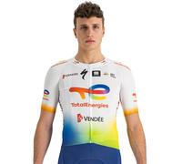 Maglia manica corta TEAM TOTALENERGIES Pro Race Bomber 2023 bianco