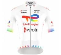 Maglia manica corta TEAM TOTALENERGIES Race 2025 bianco L