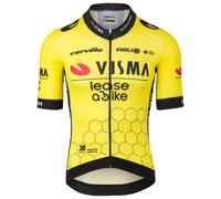 Maglia manica corta TEAM VISMA-LEASE A BIKE Premium Race 2024 nero