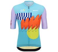 Maglia manica corta TOUR DE FRANCE Nice TDF Arrivée 2024 colorato 2XL