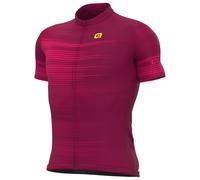 Alé Cycling Turbo - Maglia da ciclismo a maniche corte da uomo, colore rosso, 2022