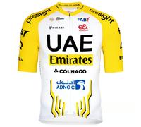 Maglia UAE Team Emirates Replica Tour de France 2024 manica corta giallo - L