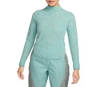 MAGLIA MANICA LUNGA 1/2 ZIP DRI-FIT MIDLAYER TRAIL DONNA Nike Verde