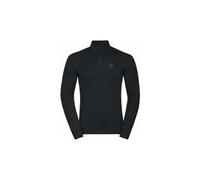 Odlo Intimo termico da uomo Active Warm I Maglia termica a maniche lunghe I Intimo termico da sci I Maglia termica a maniche lunghe con collo e mezza zip I Uomo