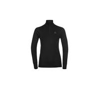 ODLO Active Warm Eco Bl Top Turtle Neck L/s Half Zip W - Donna - Nero - Taglia XS- modello 2026