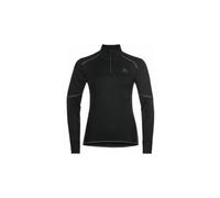 Maglia manica lunga 1 2 zip odlo active x warm eco black donna