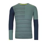 Ortovox - 185 Rock'N'Wool Long Sleeve - Intimo lana merinos L turchese