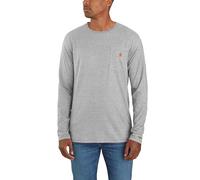 Maglia Manica Lunga Carhartt Force Grigio Melange