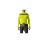 Castelli Puro 3 FZ Maglia Electric Lime/Silver Reflex XL