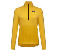 Maglia manica lunga donna TrailKPR Hybrid giallo