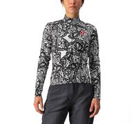 Maglia manica lunga donna Unlimited nero/bianco S