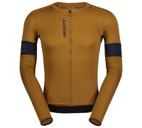 Maglia manica lunga Endurance Pro marrone/blu XL
