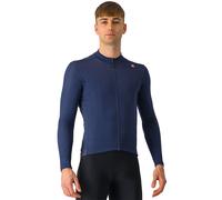 Maglia termica castelli espresso a manica lunga blu
