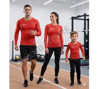 maglia manica lunga fisiko zeus termica non felpata sottomaglia calcio