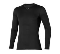 Mizuno Breath Thermo Mid Weight Crew Shirt Black L