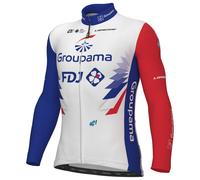 Maglia manica lunga GROUPAMA - FDJ 2022 bianco