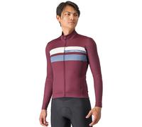 Maglia manica lunga Lineare bordeaux