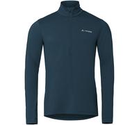Vaude Livigno Halfzip II - pullover in pile con zip - uomo 2XL Dark Blue/White man Vaude Green Shape,Recycled Polyester,Recycled Materials