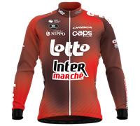Maglia manica lunga LOTTO-Intermarché 2026 rosso
