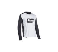 Maglia manica lunga northwave edge grigia nera