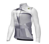 Maglia manica lunga Quick bianco/grigio S