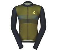 Maglia manica lunga RC Team 10 verde/giallo M