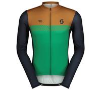 Maglia manica lunga RC Team verde/marrone XL