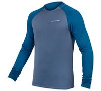Maglia manica lunga Singletrack Fleece blu