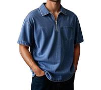 Maglia Manica Lunga Sottogiacca Uomo Canottiere a Vicino Senza Coste Larghe Caldo Zip Monocolore Felpato Spiaggia Stretta Buongiorno Lacci Spiritosa Lui My Il Euro