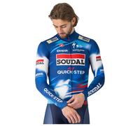 Maglia manica lunga SOUDAL-QUICK-STEP 2025 blu/bianco 3XL