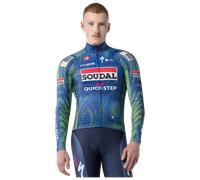 Castelli Mid Weight 2 Soudal Quick-step 2026 Long Sleeve Jersey Blu S Uomo