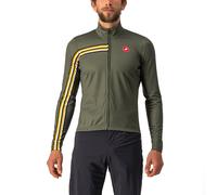 Castelli 4522500-075 Unlimited TH Jersey Maglia Lunga Uomo Military Green/Goldenrod Taglia L