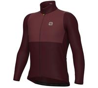 Maglia Alé Off Road Gravel Dual manica lunga rosso scuro - L
