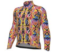 Maglia maniche lunghe Ale PR-E Tribal - Arancio L / Multicolore