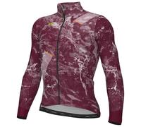 Maglia Alé PRAGMA Space manica lunga viola scuro bianco - L