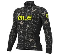 Maglia maniche lunghe Ale PRR Versilia - Nero S / Nero